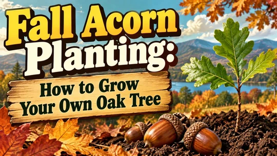 Fall Acorn Planting: How to Grow Your Own Oak Tree