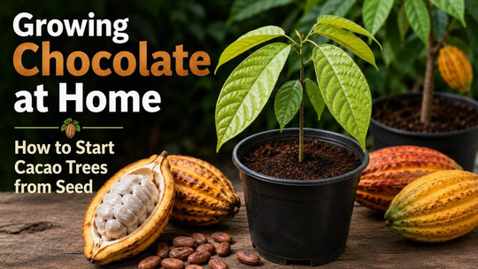 Growing Chocolate at Home: How to Start Cacao Trees from Seed