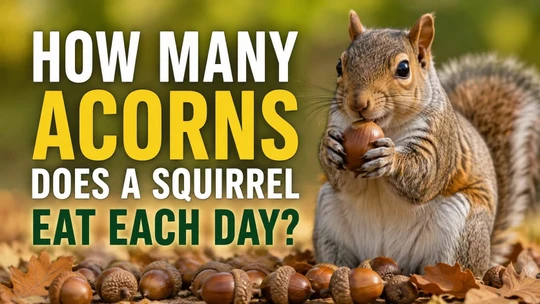 How Many Acorns Does a Squirrel Eat Each Day?