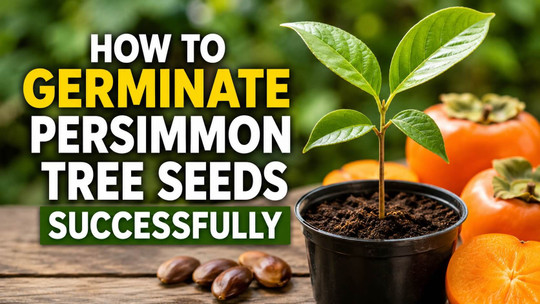 How to Germinate Persimmon Tree Seeds Successfully