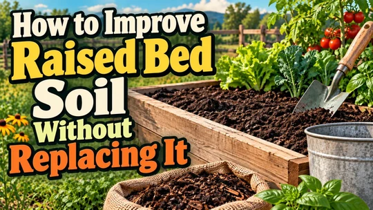 How to Improve Raised Bed Soil Without Replacing It