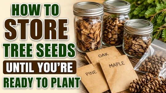 How to Store Tree Seeds Until You're Ready to Plant