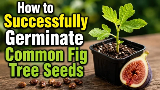 How to Successfully Germinate Common Fig Tree Seeds