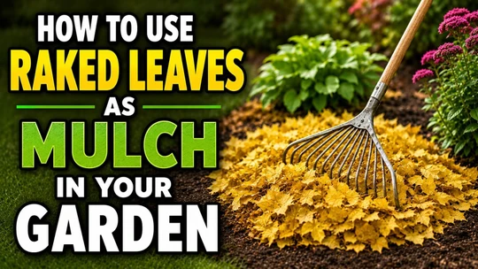 How to Use Raked Leaves as Mulch in Your Garden