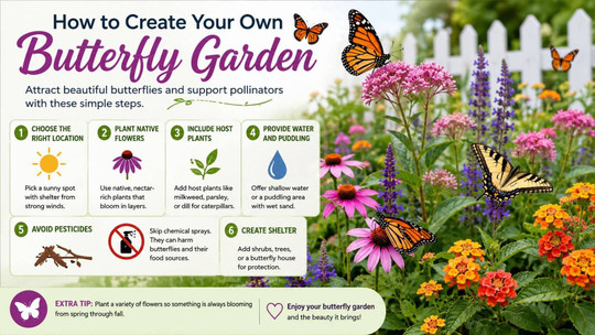 How to Create Your Own Butterfly Garden