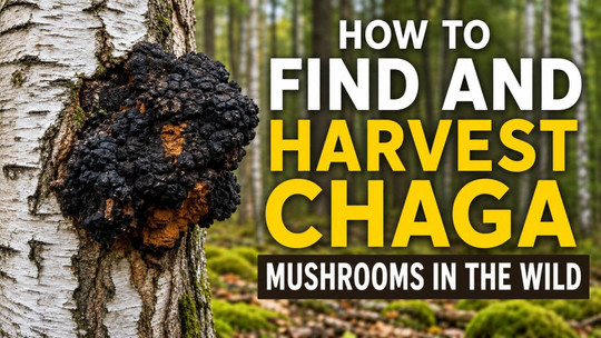 How to Find and Harvest Chaga Mushrooms in the Wild