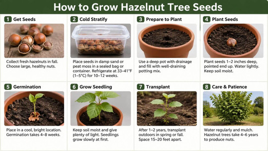 How to Grow Hazelnut Tree Seeds