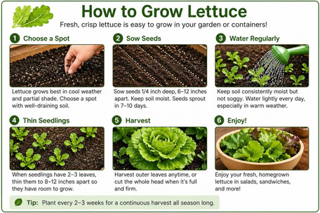 How to Grow Lettuce