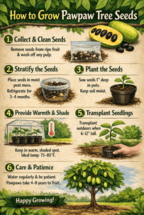 How to Grow PawPaw Tree Seeds