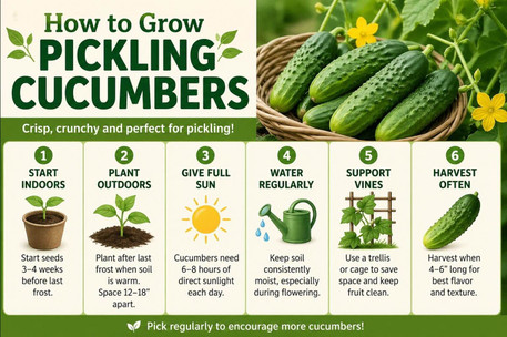 How to Grow Pickling Cucumbers