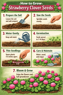 How to Grow Strawberry Clover Seeds