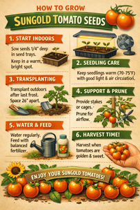 How to Grow Sungold Tomato Seeds
