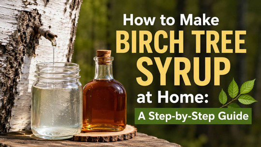 How to Make Birch Tree Syrup at Home: A Step-by-Step Guide