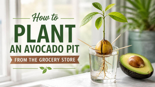 How to Plant an Avocado Pit From the Grocery Store