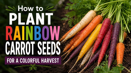 How to Plant Rainbow Carrot Seeds for a Colorful Harvest