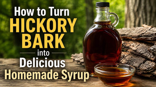 How to Turn Hickory Bark into Delicious Homemade Syrup