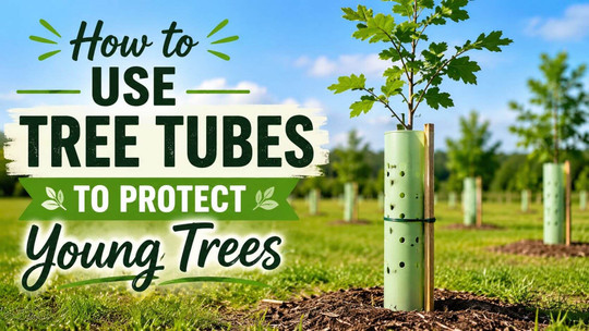 How to Use Tree Tubes to Protect Young Trees