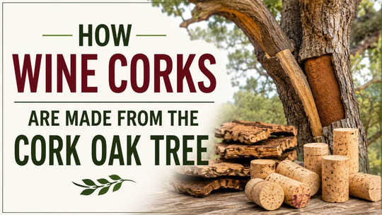 How Wine Corks Are Made from the Cork Oak Tree