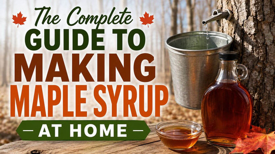 The Complete Guide to Making Maple Syrup at Home