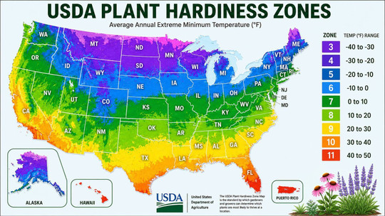 USDA Plant Hardiness Zones Explained: How to Choose the Right Plants for Your Climate