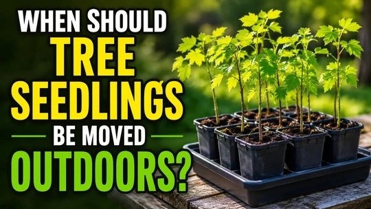 When Should Tree Seedlings Be Moved Outdoors?