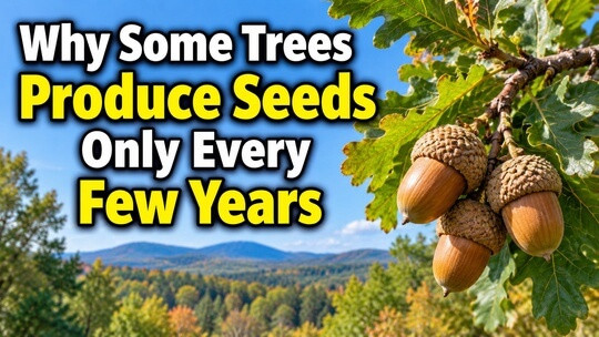 Why Some Trees Produce Seeds Only Every Few Years