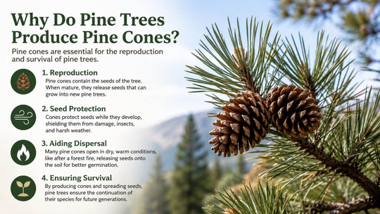 Why Do Pine Trees Produce Pine Cones?