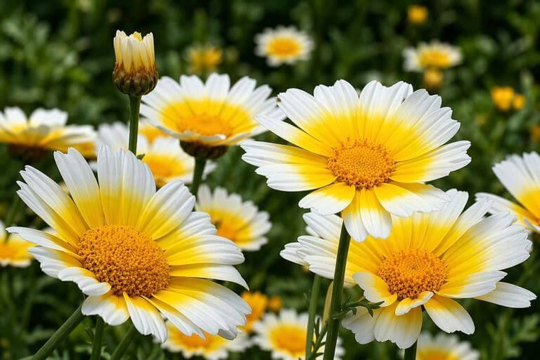 Garland Daisy Flowers
