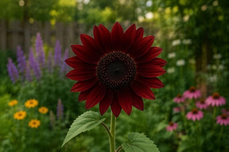 Chocolate Cherry Sunflower