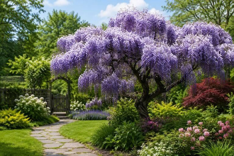 Japanese Wisteria Tree