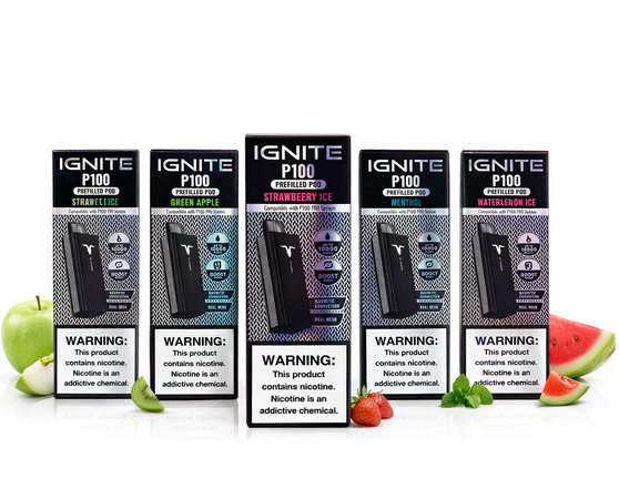 Refil Ignite P100 PRO 10000puff em promoção, tem na Vape Elite! Os menores preços em Vapes,  Juice, Pod e Whisky com entrega garantida você encontra aqui. Confira!