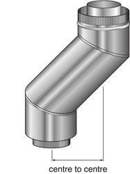 45° Combination Offsets Single Casing