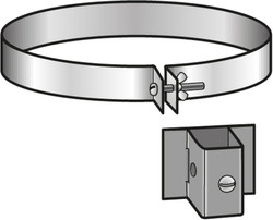 Flue Shield - Bracket & Band
