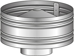 Anti Down-Draught Cowl S/S