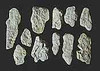 WOOC1231 Rock Mold  Surface Rocks