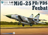 KTY80119  MiG25PD/PDS Foxbat Fighter 1/48