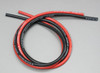(D) 1410 Wet Noodle Flex 12-Gauge Red 2'/Black 2