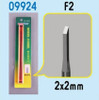 TSM9924 Model Micro Chisel: 2mm x 2mm Square Tip