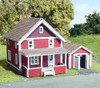 873 N Suburban House & Hudson Garage Combo - Laser Art -- Kit 873 N Suburban House & Hudson Garage Combo - Laser Art -- Kit