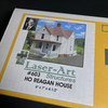 (D)  HO Scale Ronald Reagan Boyhood Home - Laser-Art -- Kit - 5-1/2 x 7-1/2 x 5"  14 x 19.1 x 12.7cm