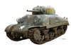 1/35 M4A1 Sherman Tank (Profi-Pack Plastic Kit) 1/35 M4A1 Sherman Tank (Profi-Pack Plastic Kit)