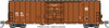 N Scale PC&F 50' 70-Ton XLI Insulated Plug-Door Boxcar w/10' 6" Youngstown Door RTR -- Burlington Northern Santa Fe #779913 (Boxcar Red, Small Circle/Cross Logo)