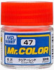 C47 Gloss Clear Red 10ml 4973028635058 modelling paint