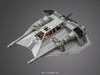 196692 	Snow Speeder "Star Wars", Bandai Star Wars 1/48 Plastic Model