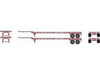 HO RTR 48' Container Chassis, SP (2)