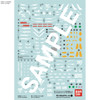 Gundam Decal 115 RG 1/144 Sinanju "Gundam UC" Bandai Decals