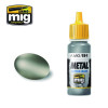 AMM0191 AMMO by Mig Metal Acrylic Color - Steel (17ml bottle)