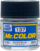 GNZC137 Flat Tire Black 10ml , GSI Mr. Color