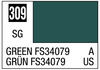 GNZC309 Semi Gloss Green FS34079 10ml , GSI Mr. Color