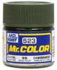 GNZC523 Grass Color 10ml Bottle , GSI Mr.Color